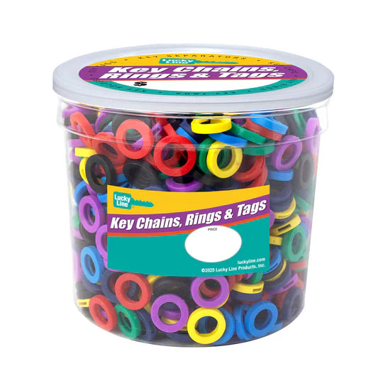 Lucky Line 16425 Key Identifier Small Assorted 200 Per Jar