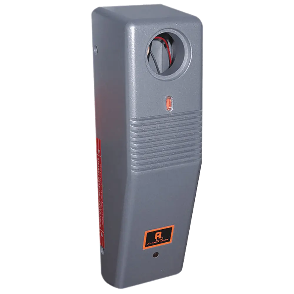 Alarm Lock PG21MS Narrow Stile Door Alarm, Metallic Silver