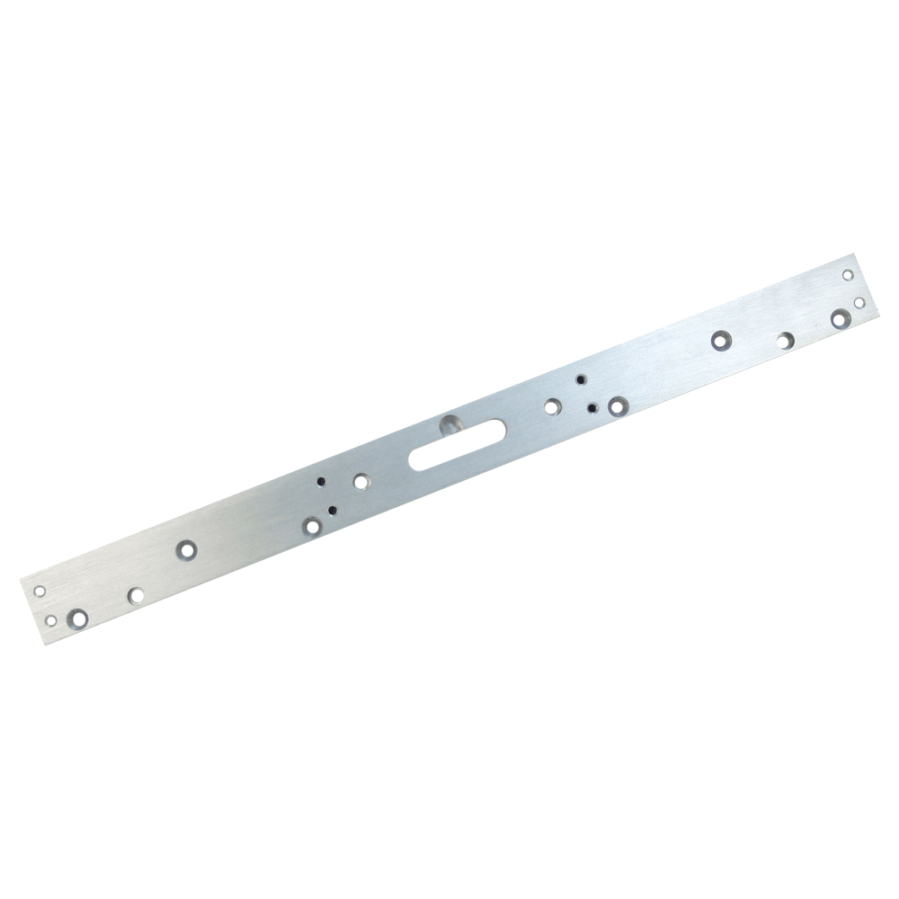 Securitron ASCWB-DM62CL DM62 Concrete/Wood Bracket, with Aluminum Spacer, Satin Aluminum Clear Anodized