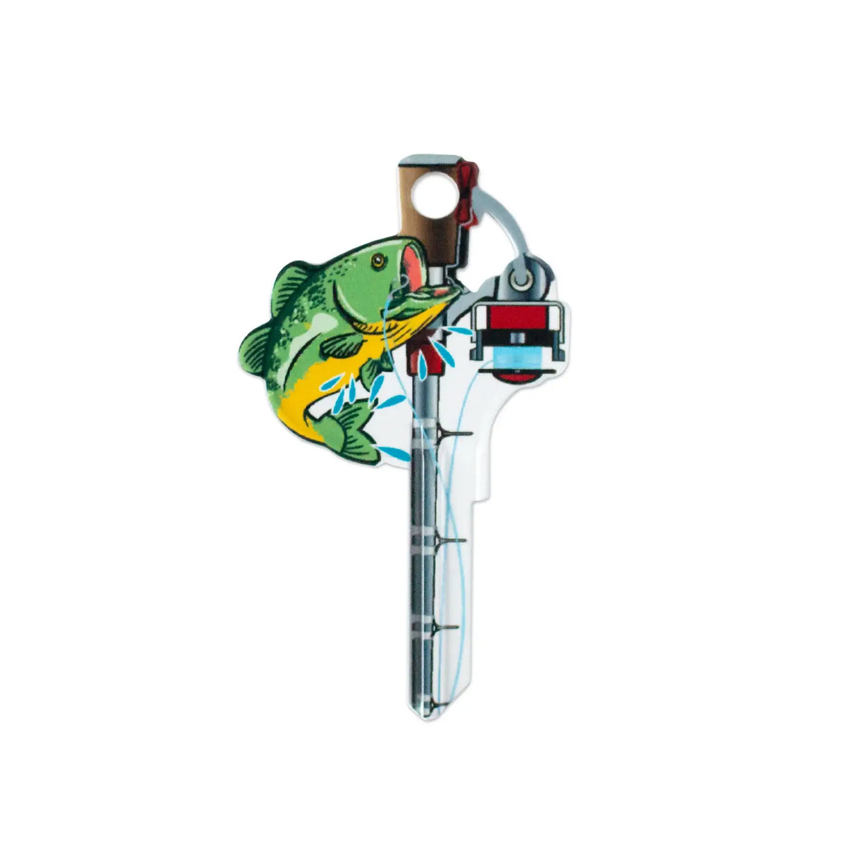 Lucky Line B117S Fishing KeyShapes Blank, Schlage SC1