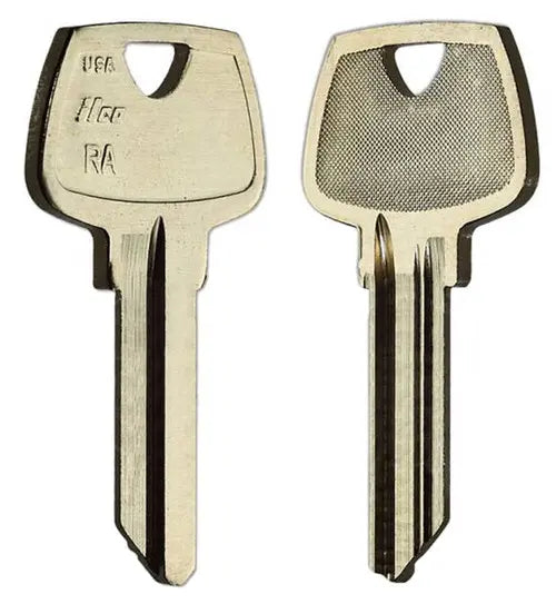 Kaba Ilco 1007RA Key Blank – Sargent RA Keyway, 5-Pin, Nickel Silver