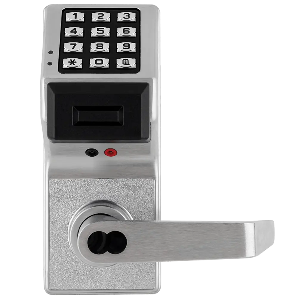 Alarm Lock PDL3000IC/26D Trilogy Prox, 2000 Users, 40,000 Audit Trail, SFIC, Satin Chrome