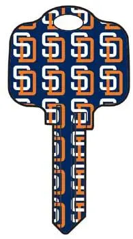Kaba Ilco KW1-MLB-San Diego PADRES Baseball House Key Blank KW Keyway