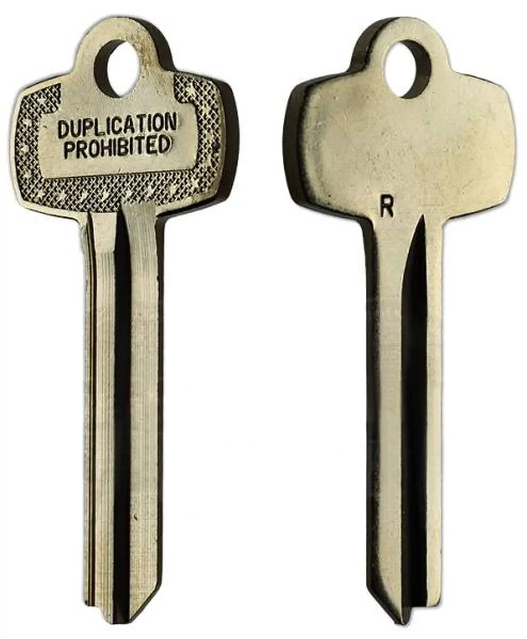 Kaba Ilco 1A1R1 Look-Alike Best R Key Blank, Nickel Silver