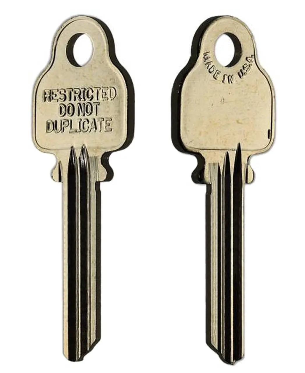 Kaba Ilco A1517 Medeco Key Blank – 6-Pin Nickel Silver (SKY6)