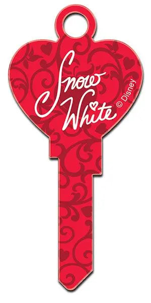 SC1-D116 Disney Keys Schlage SNOW WHITE HEART - SHAPE!