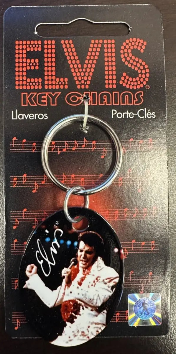 KC-E5 Elvis Presley Key Chains Aloha From Hawaii '73