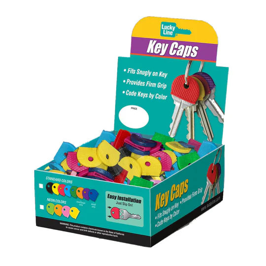 Lucky Line 16500 Key Cap Asst 200 Per Display Box