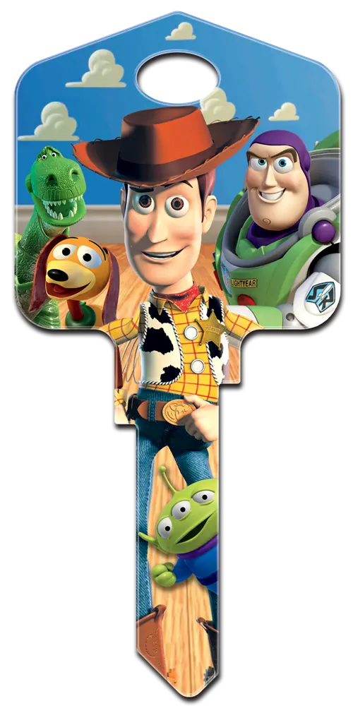 KW-D63 Disney Keys Kwikset Buzz & Woody