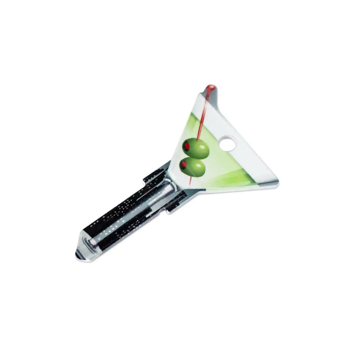 Lucky Line B133K Martini KeyShapes Blank, Kwikset KW1/KW10