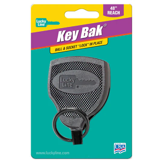 Lucky Line 43651 Super 48 Key Bak Clip On 1 Per Card