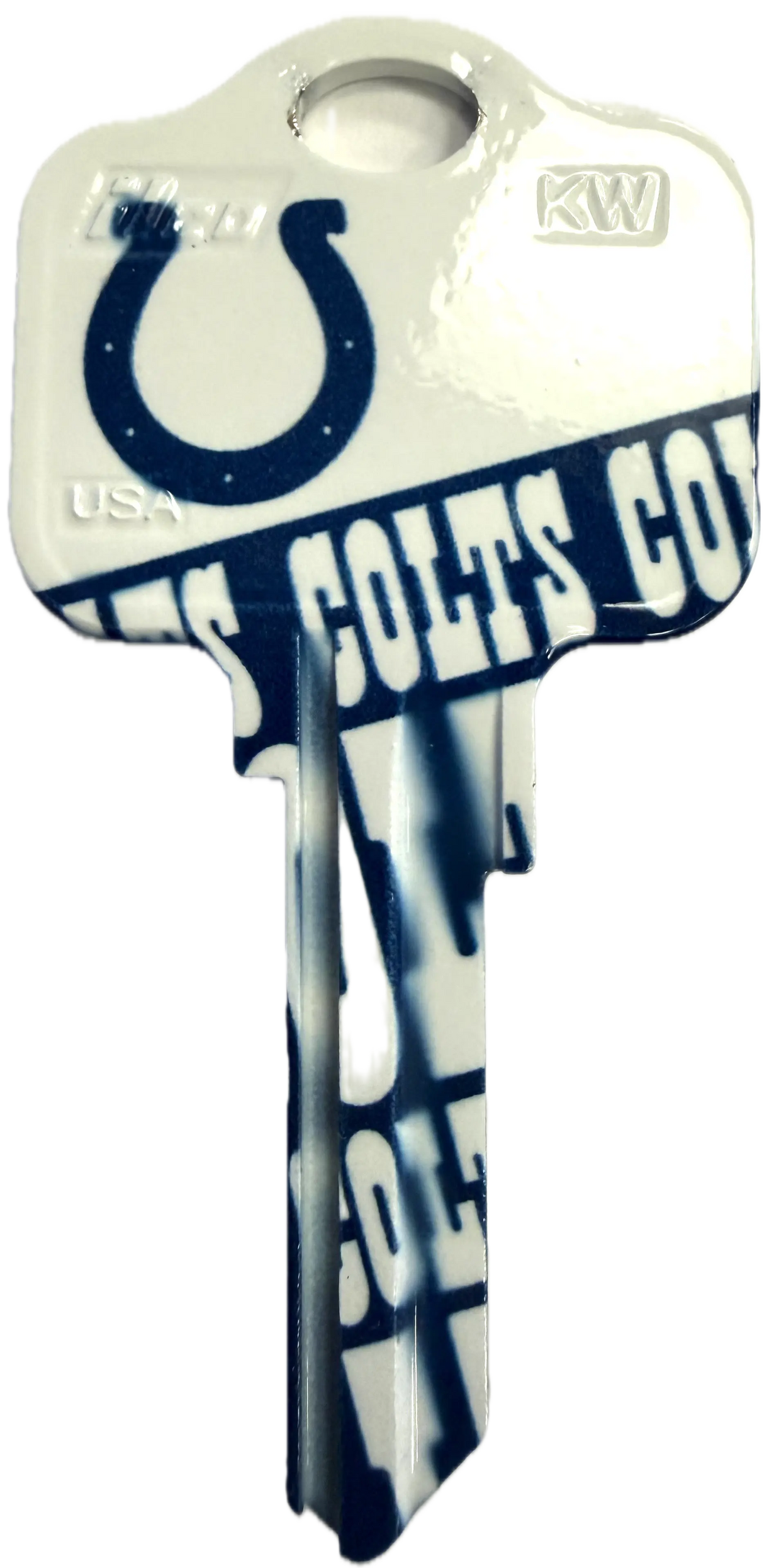 Kaba Ilco KW1-NFL-COLTS Indianapolis Colts Football House Key Bank KW Keyway