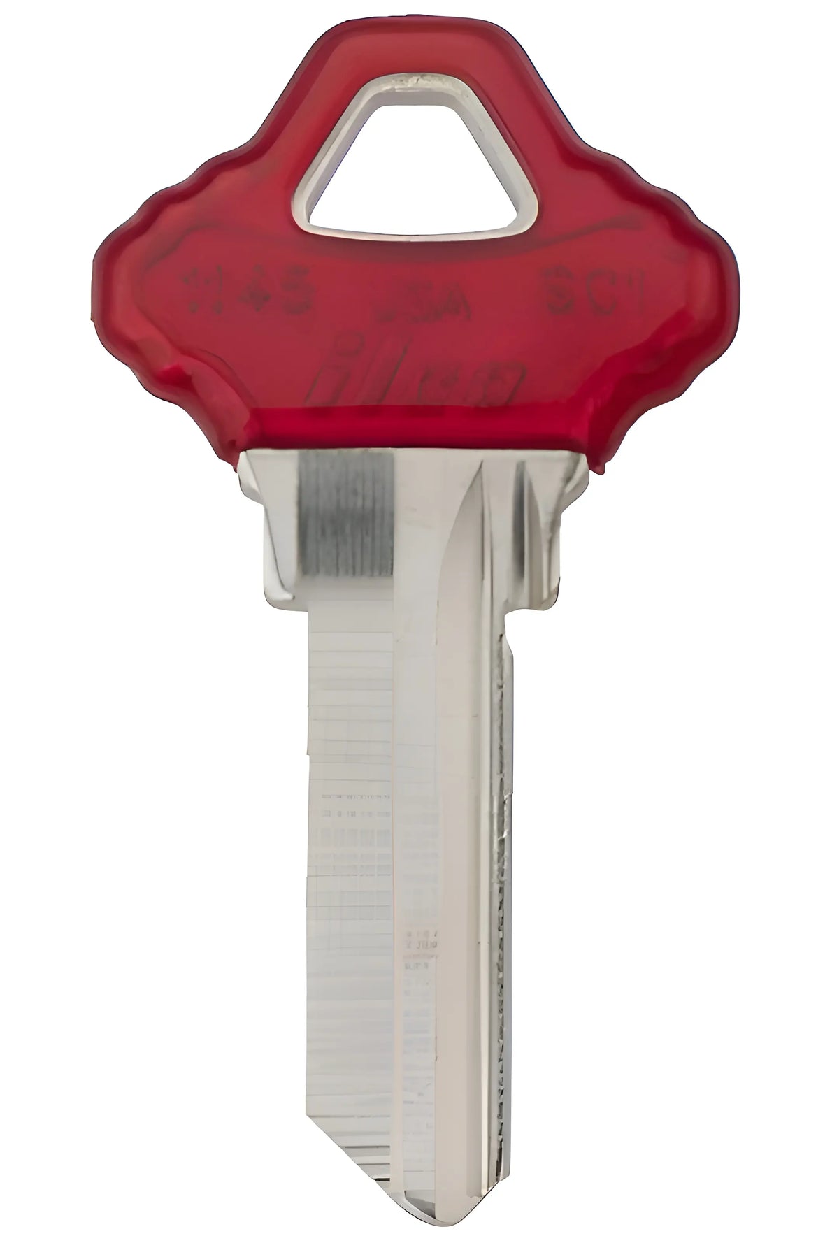 Kaba Ilco SC1-PC-RUBY Key Blank, Ruby Red