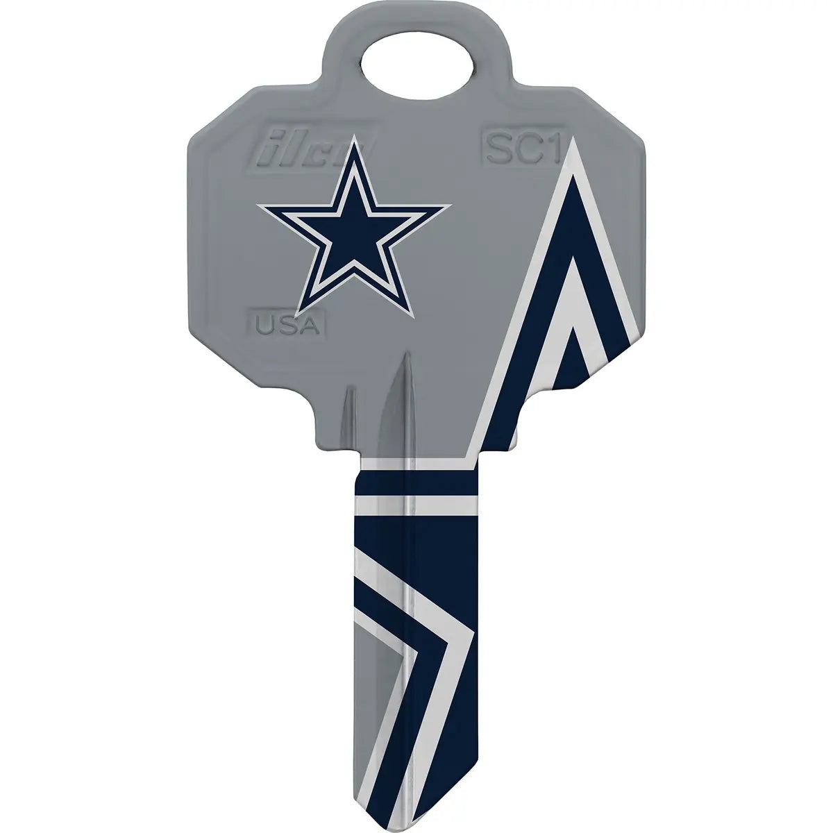 Kaba Ilco SC1-NFL-COWBOYS Dallas Cowboys Football House Key Blank SC1 Keyway