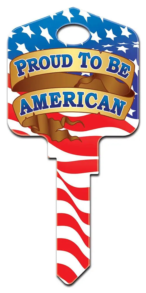 SC1-KL1 KOOL KEYS COLLECTION Schlage PATRIOTIC