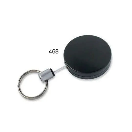 Lucky Line 46801 Standard Heavy Duty Key Reel Black 1 Per Card