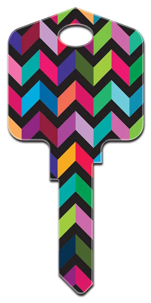 KW-KL8 KOOL KEYS COLLECTION Kwikset CHEVRON