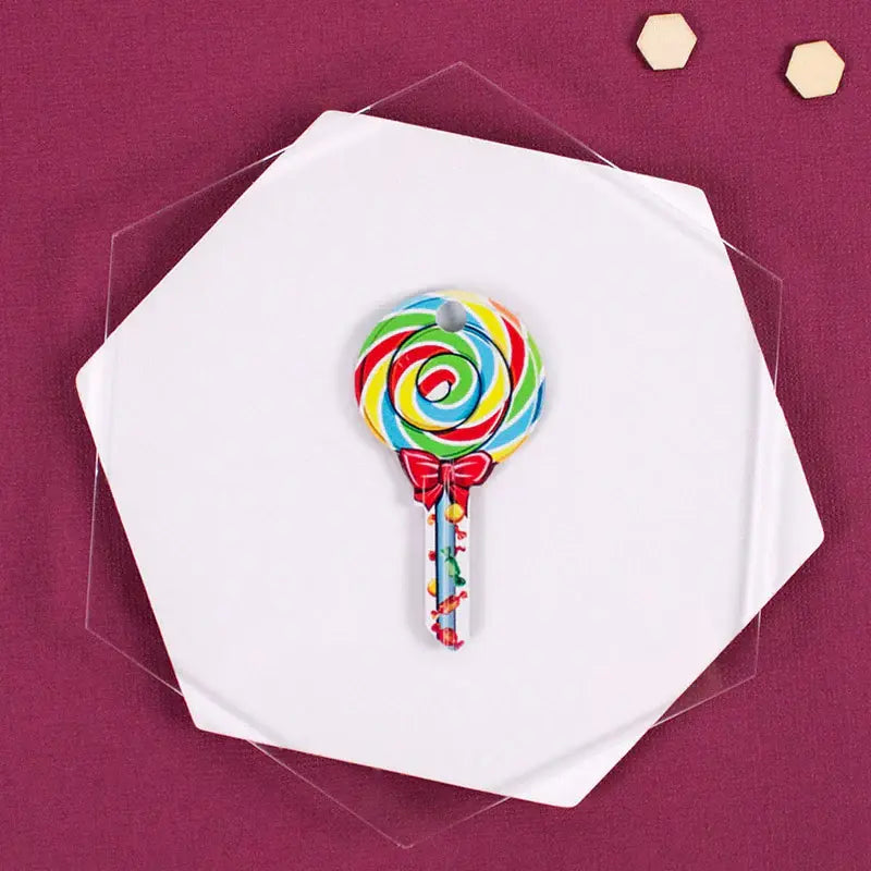 Lucky Line B140K Lollipop KeyShapes Blank, Kwikset KW1/KW10