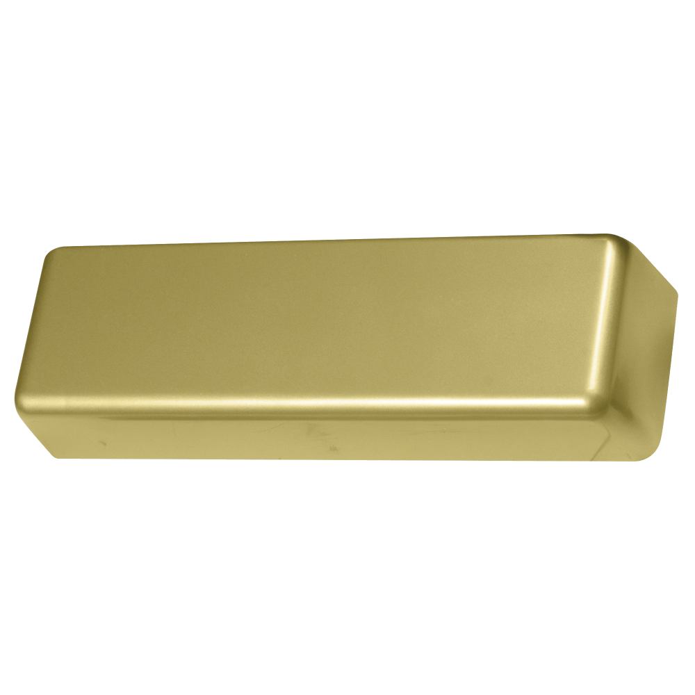 LCN 4040SE-72 696 4040SE Series Standard Plastic Cover, Satin Brass Painted Finish, Non-Handed
