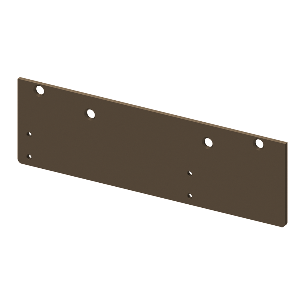LCN 1460-18PA 695 Drop Plate for 1460 Series, For Use With Parallel Arm, Dark Bronze Painted Finish