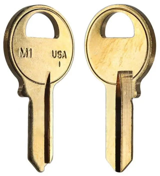Taylor M1-BR Master Key Blank, Brass - 50 per box