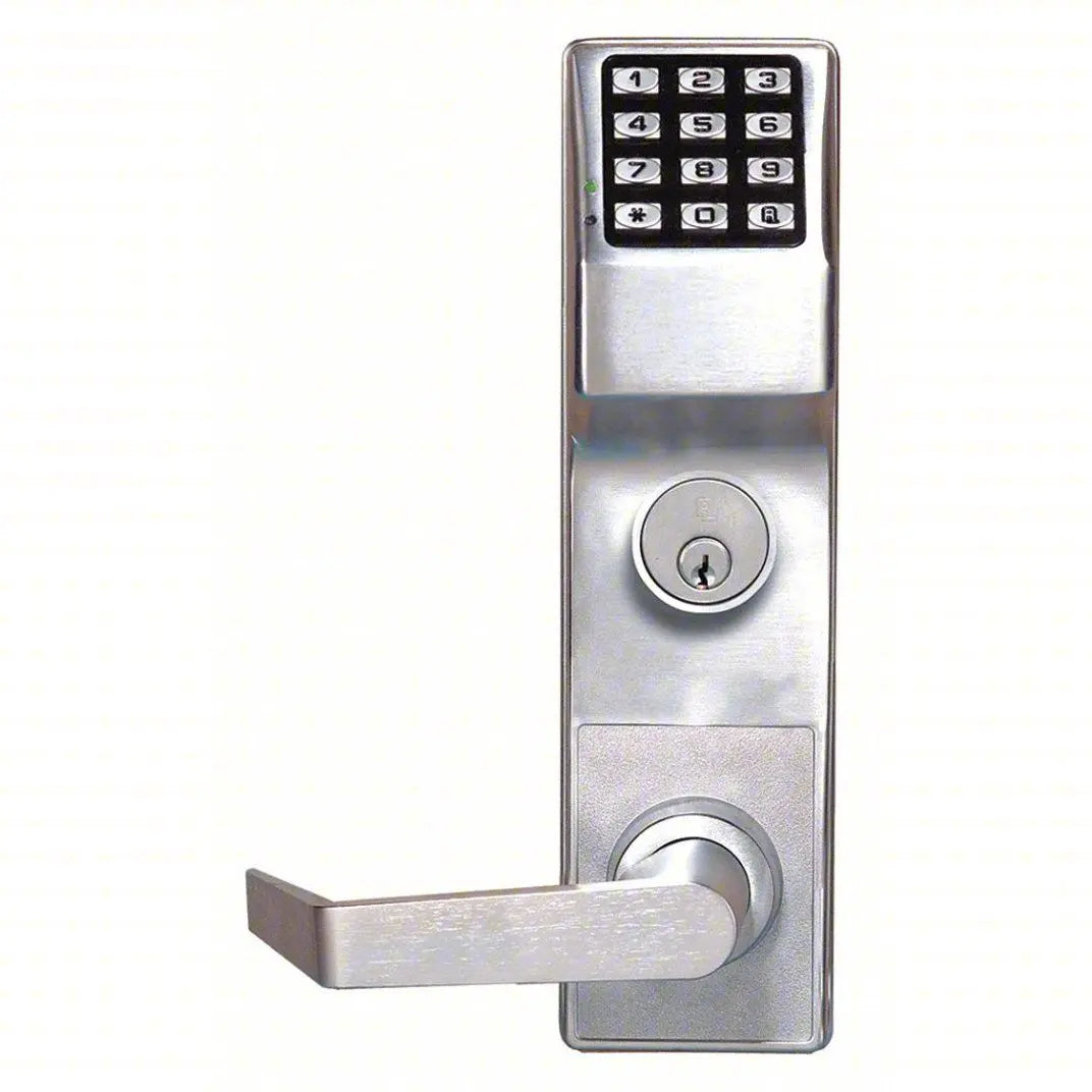 Alarm Lock ETDL27S1G/26DV99 Trilogy Exit Trim for Von Duprin 99 Exit Device, 100 Users, Satin Chrome