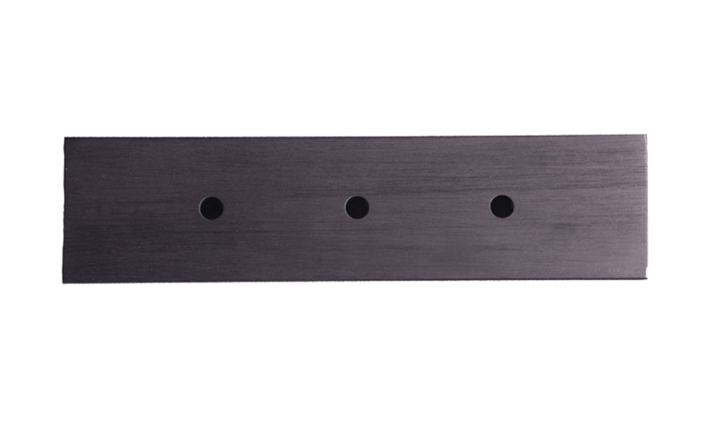 Securitron HEB-2BK-8 Header Extension Bracket, 2 x 2 x 8, Black Anodized Aluminum