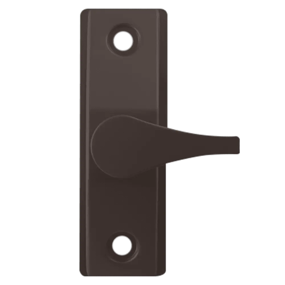 Adams Rite 4565-601-121 Thumbturn Lever Trim, For infrequent operation or emergencies only, For 1-3/4 In. to 2 In. Thick Door, RH or RHR, Dark Bronze Paint