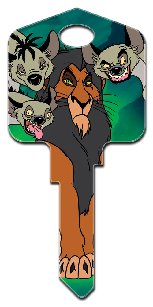 KW-D124 Disney Keys Kwikset The Lion King