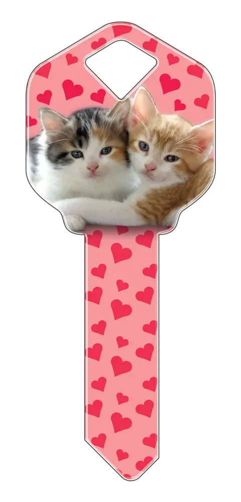 SC1-HK29 Happy Keys Schlage Kittens
