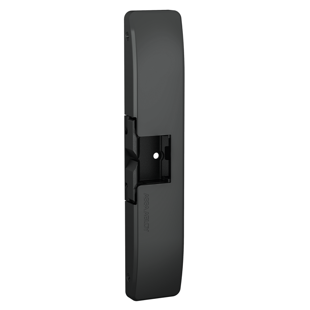 HES 9600-BSP Grade 1 Electric Strike, Fail Safe/Fail Secure, 12/24 VDC, Surface Mounted, 3/4" Thickness, Black Suede Powder Coat Finish Finish