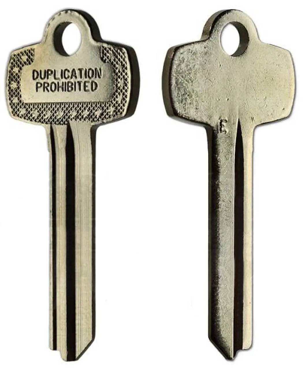 Kaba Ilco 1A1E1 Look-Alike Best E Key Blank, Nickel Silver