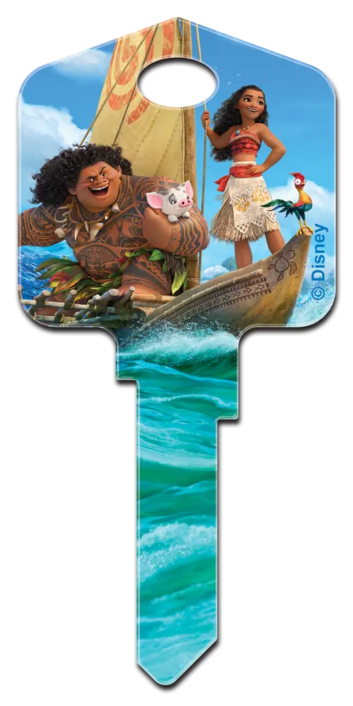 KW-D128 Disney Keys Kwikset Moana