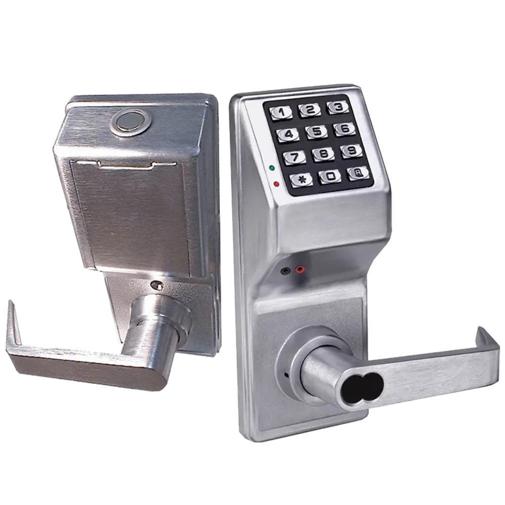 Alarm Lock DL4100IC/26D Trilogy 2000 Users, 40,000 Event Audit Trail, Privacy, SFIC, Satin Chrome