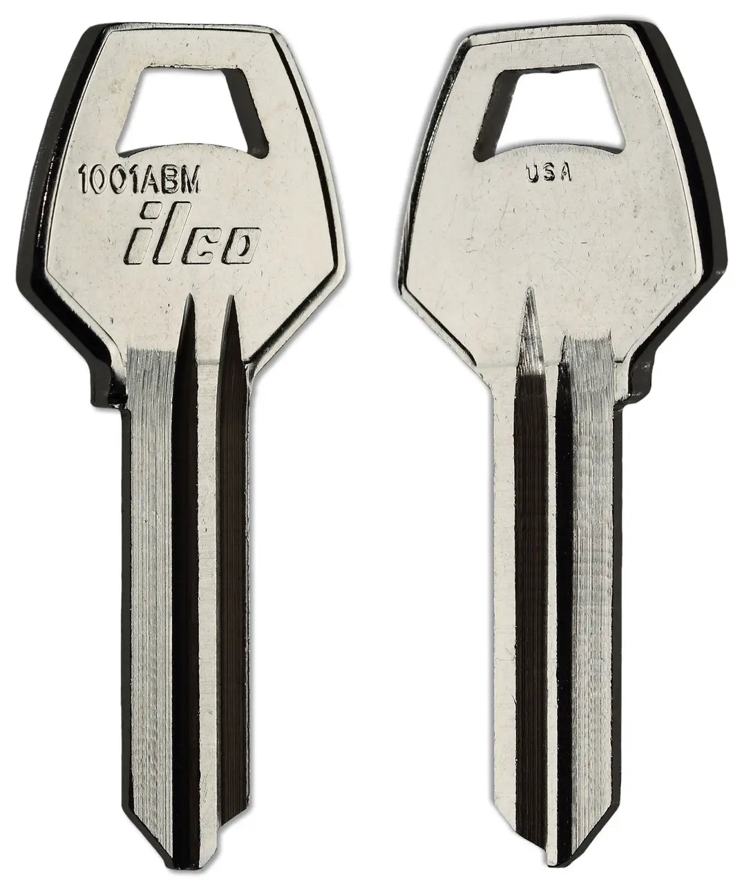 Kaba Ilco 1001ABM Corbin Key Blank – Nickel-Plated Brass, 5-Pin