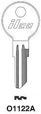 Kaba Ilco O1122A Key Blank – Yale Y12 Keyway, Nickel-Plated Brass