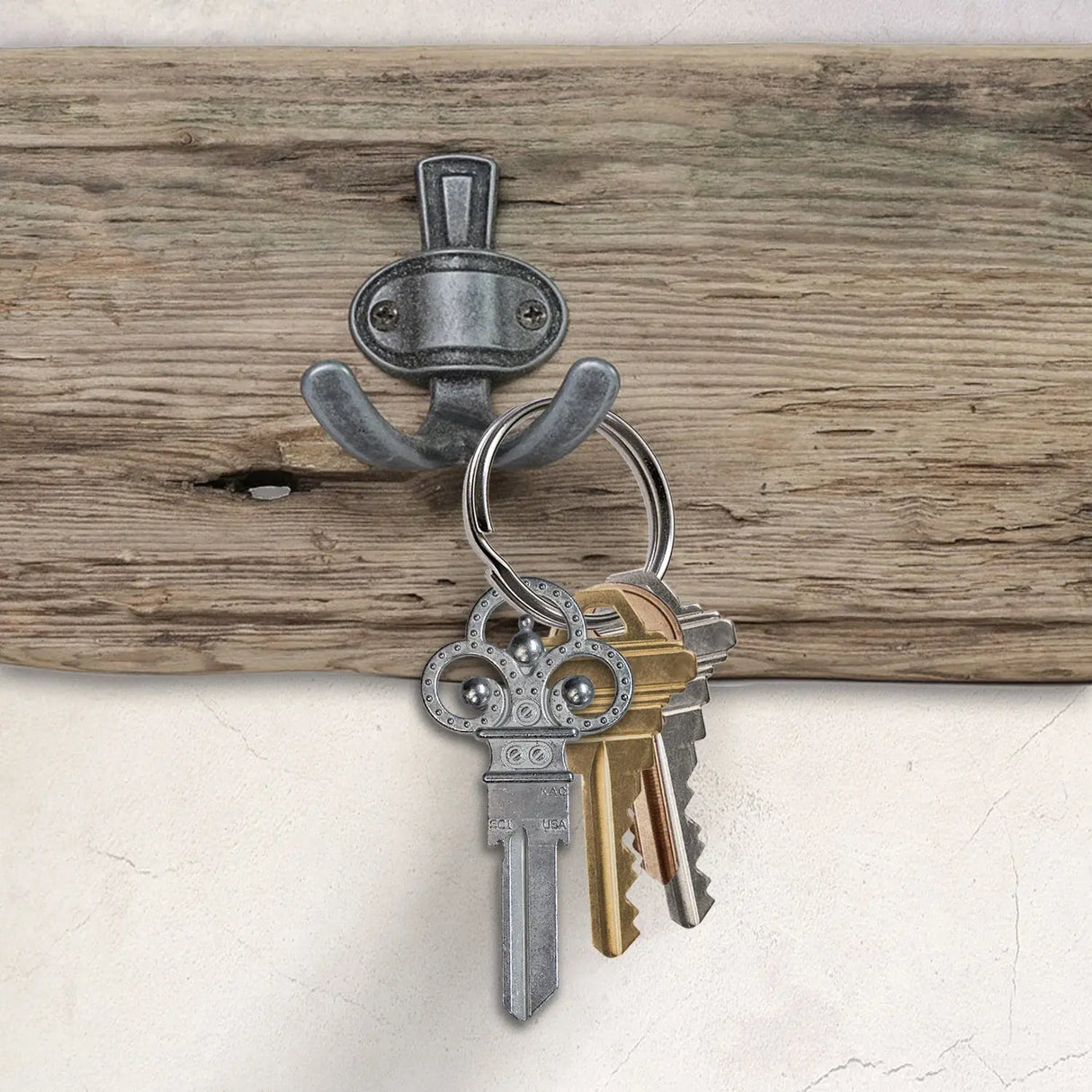 Lucky Line B303S Forged Skeleton Key Shape Schlage SC1 1 Per Card