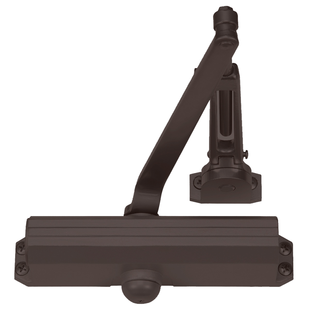 Norton 1603BCH 690 Tri-Packed, Hold Open Door Closer, Size 3, Backcheck, Dark Bronze Painted
