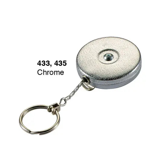 Lucky Line 43501 Chrome Key Bak Clip On 1 Per Card