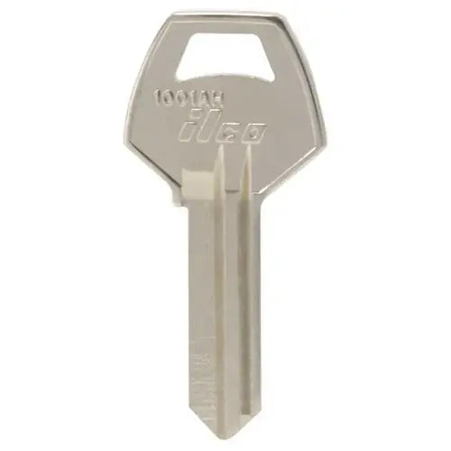 Kaba Ilco 1001AH Corbin Key Blank – 5-Pin, Nickel-Plated Brass