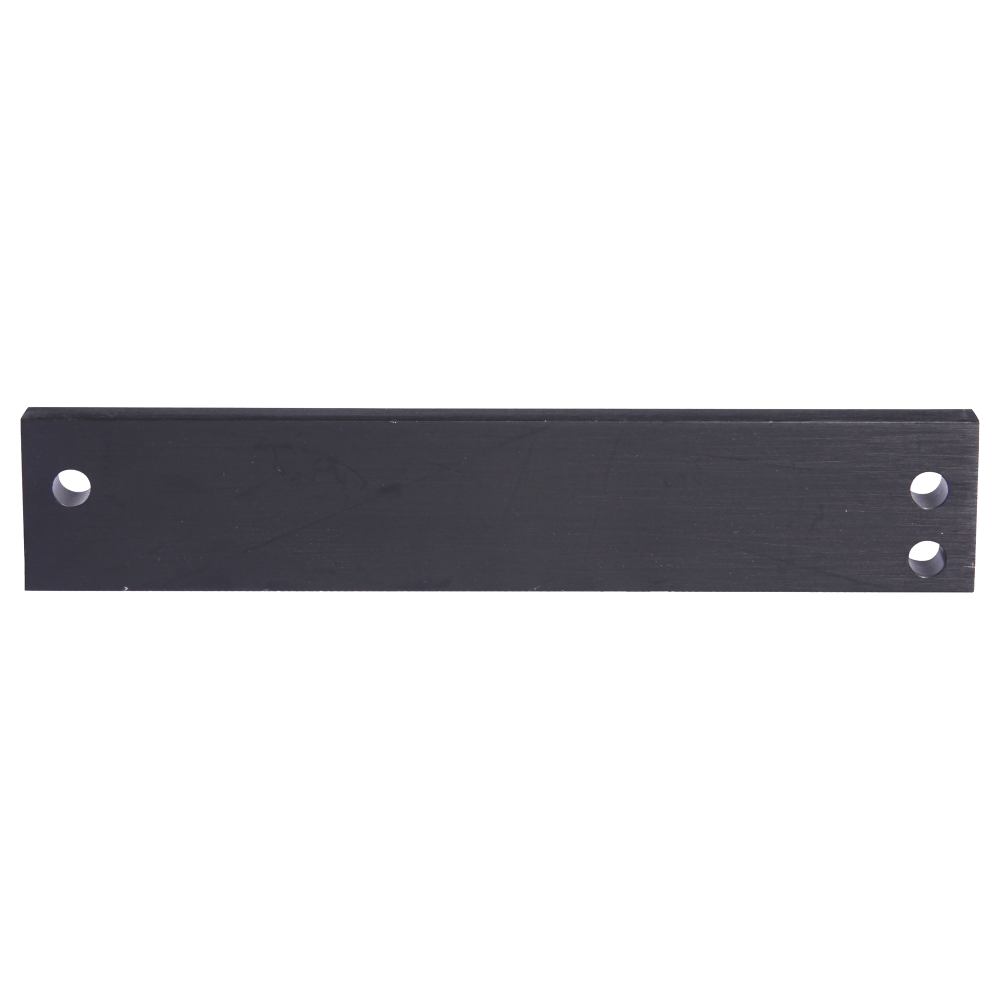 Securitron ASB-32BK Aluminum Spacer Bracket, M32, Blade Stop Applications, Black Anodized Aluminum
