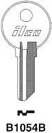 Kaba Ilco B1054B Independent Key Blank – Nickel-Plated Brass, 5-Wafer Cabinet