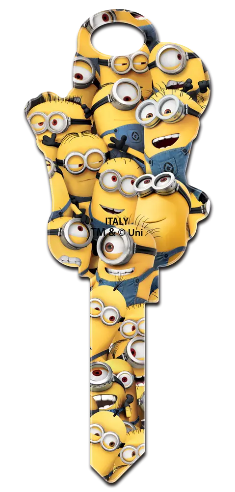 SC1-DM1 Minions Shape Key Schlage Keyway- Discontinued/Closeout
