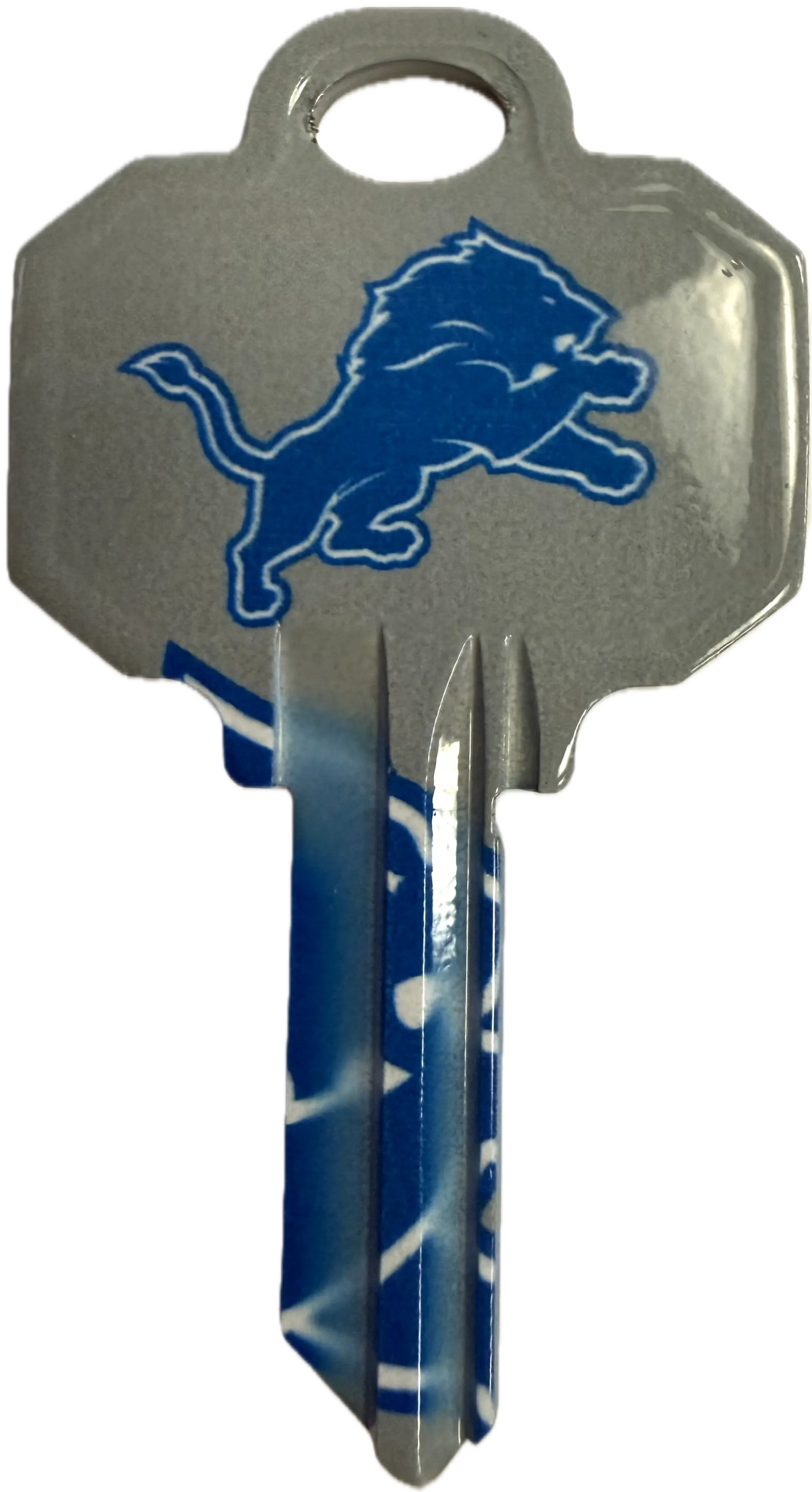 Kaba Ilco KW1-NFL-LIONS Detroit Lions Football House Key Blank KW Keyway