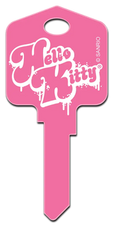 SC1-SR7 Hello Kitty Keys Schlage Paint