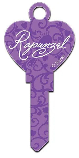 SC1-D115 Disney Keys Schlage RAPUNZEL HEART - SHAPE!