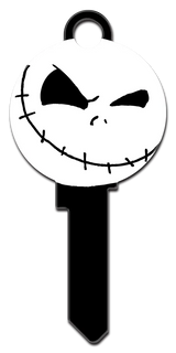 SC1-D118 Disney Keys Schlage JACK SKELLINGTON HEAD SHAPE