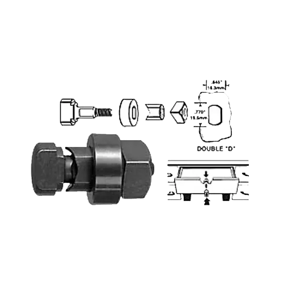 HPC HDPS-4 Double "D" Punch & Die Set