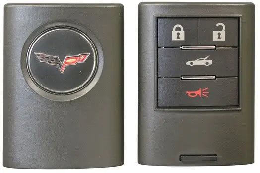 41101 OEM Dealer Keys Chevrolet Corvette 4-Button Proximity Remote Fob – 315 MHz (P/N 25926479)