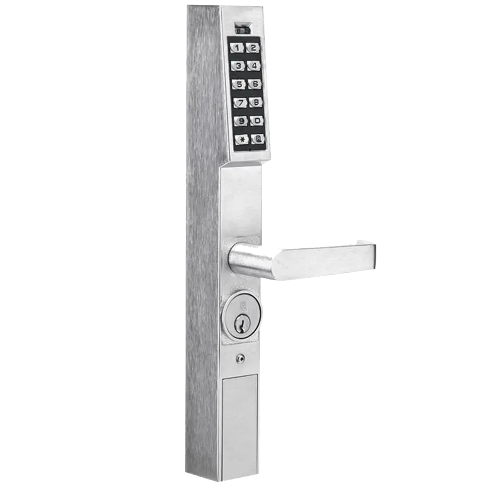 Alarm Lock DL1200/26D  Trilogy Narrow Stile, Satin Chrome